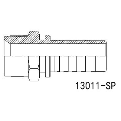 13011-SP英錐管外螺紋